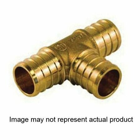 JOHN L SCHULTZ Tee Pex Brass 3/4x1/2x1/2in 9778-433